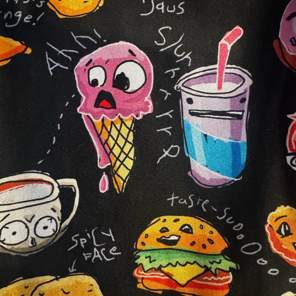 Authentic Blackmilk DISCONTINUED Munchies leggings. GREAT condition - Picture 5 of 7